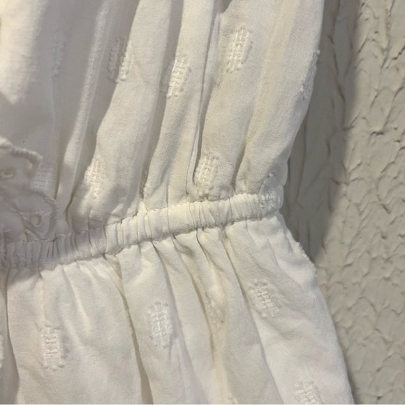 American Eagle Outfitters White Eyelet Cotton Romper size small - Picture 7 of 15